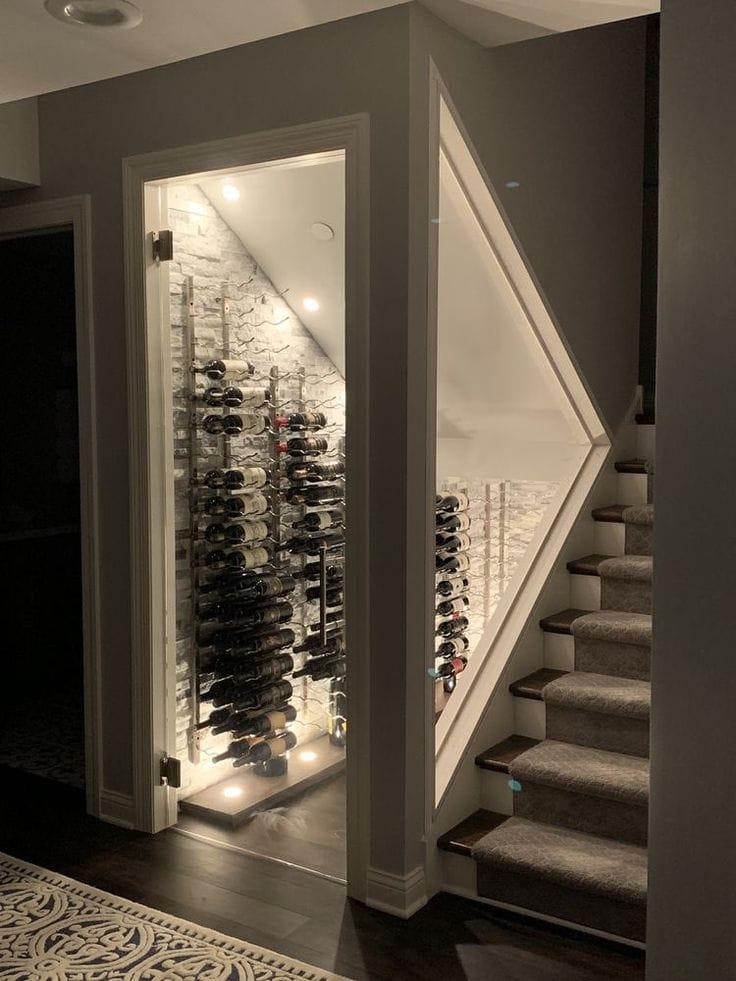 White Staircase