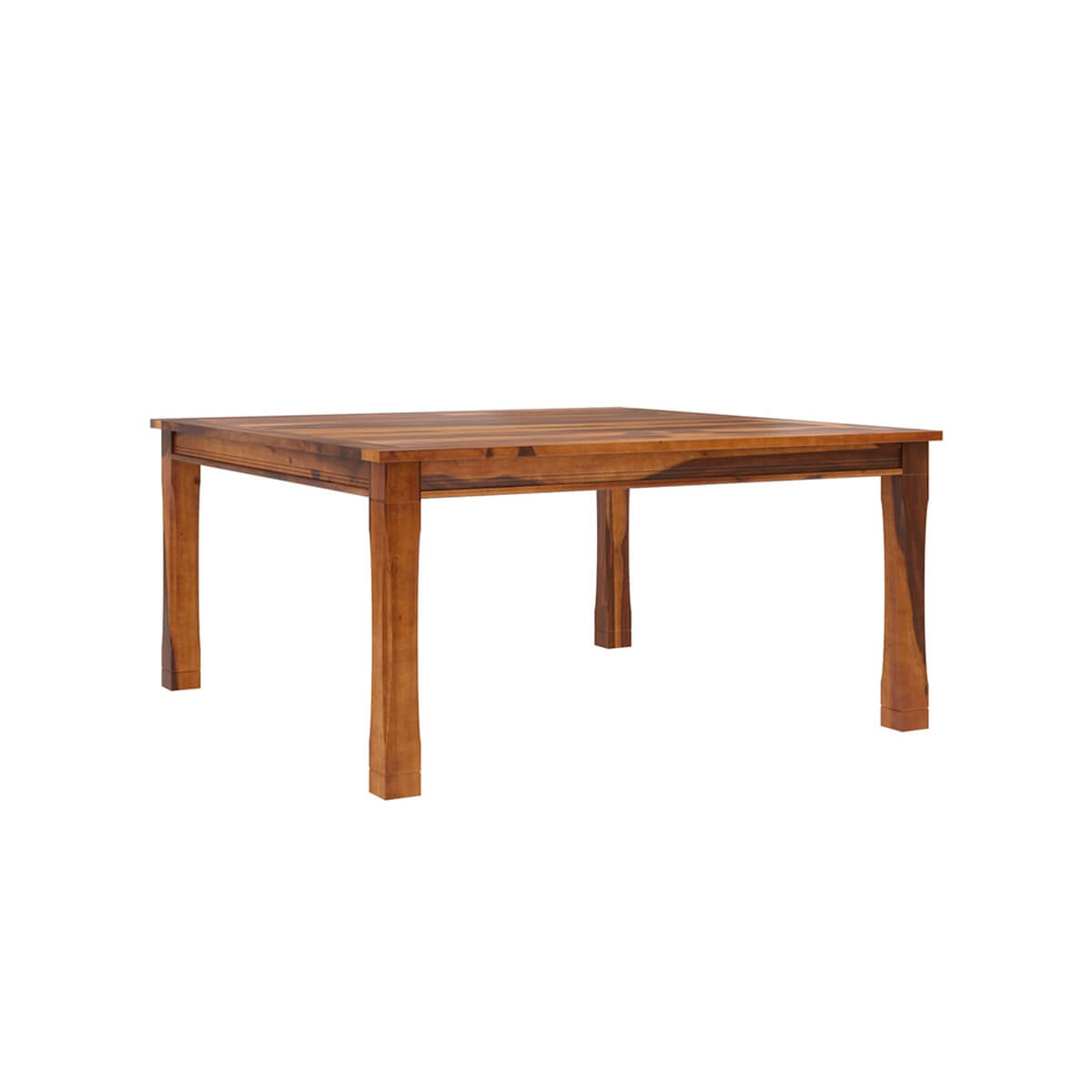 Appalachian Solid Wood 64 Large Square Dining Table For 8