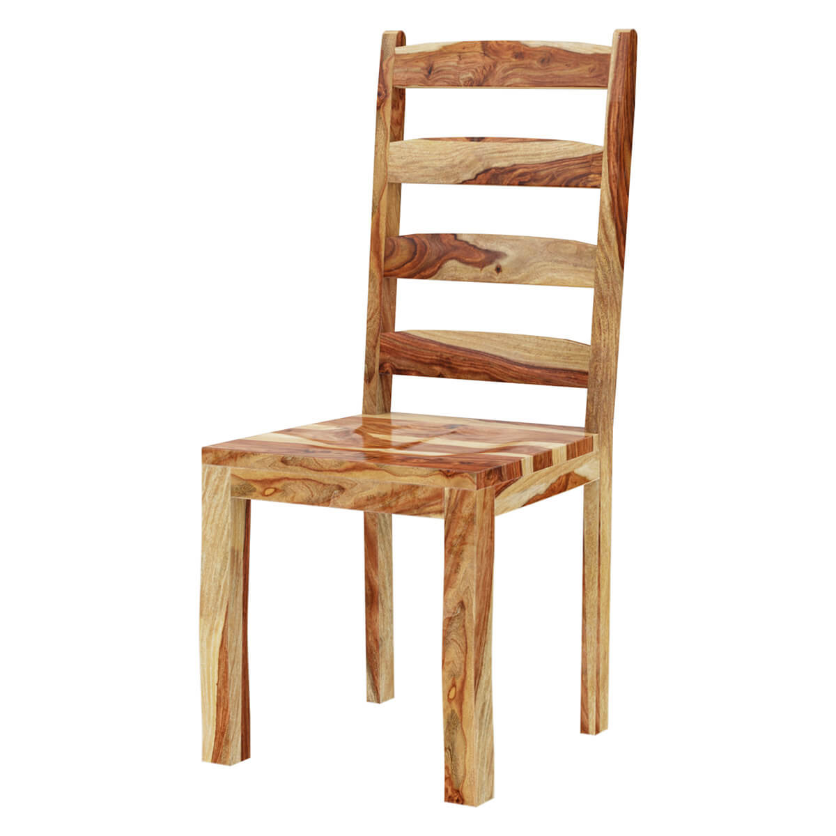Bluffton Classic Solid Rosewood Ladder Back Dining Chair