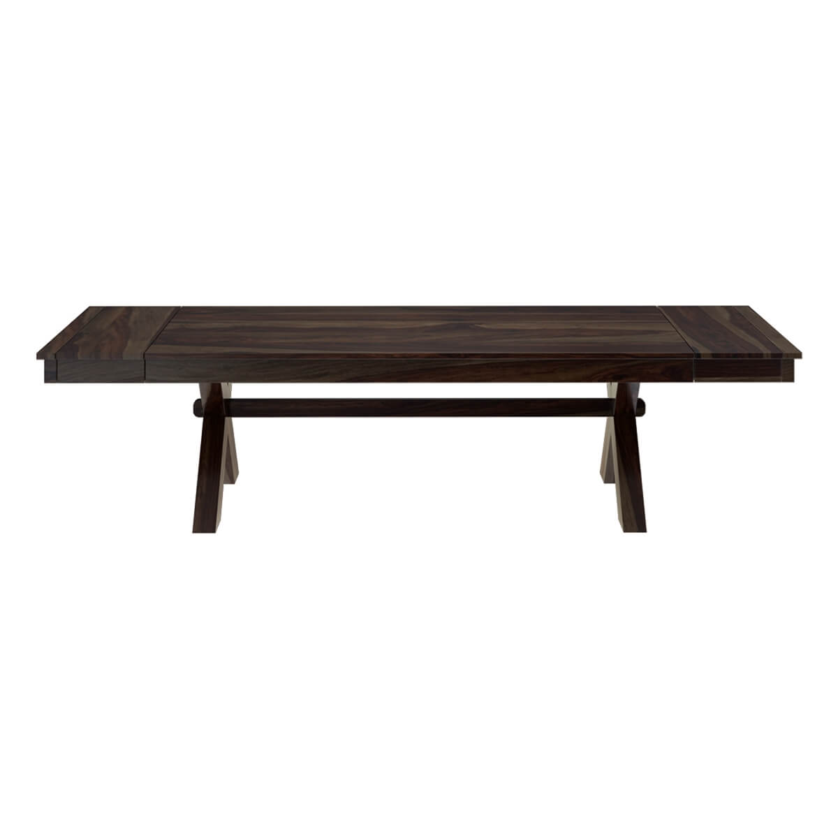Westside Picnic Style Solid Wood Extendable Dining Table