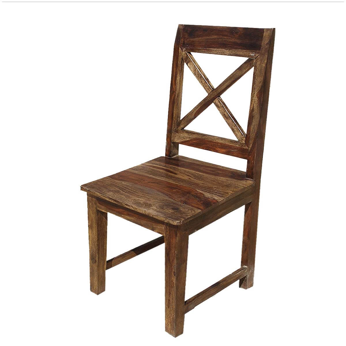 Dallas Ranch Solid Wood X Back Dining Chair