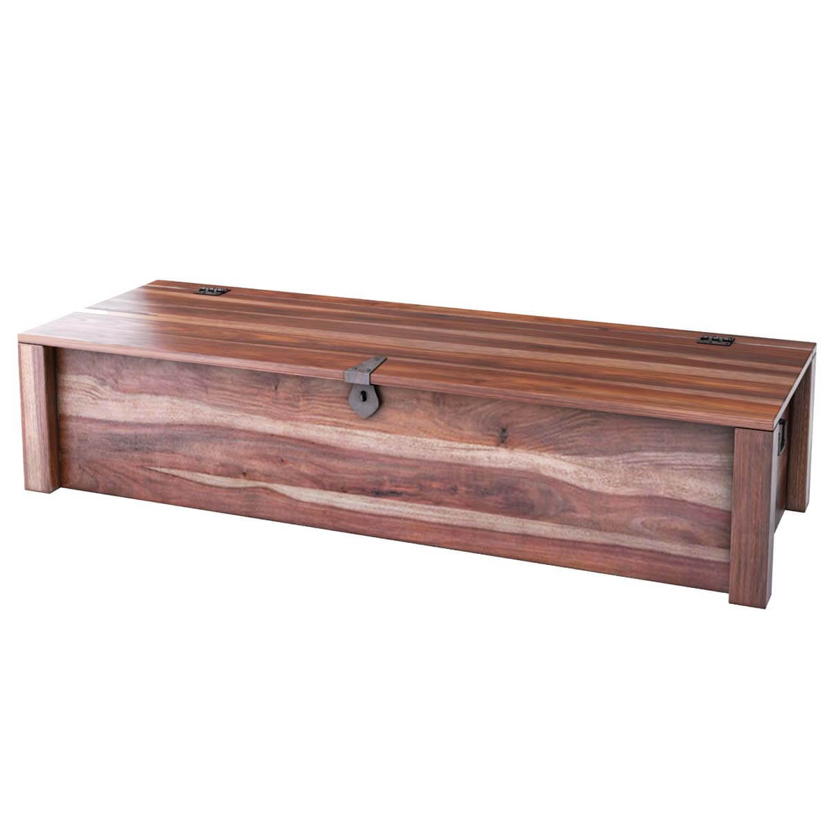 Hampshire Rustic Solid Wood Bedroom Linen Chest