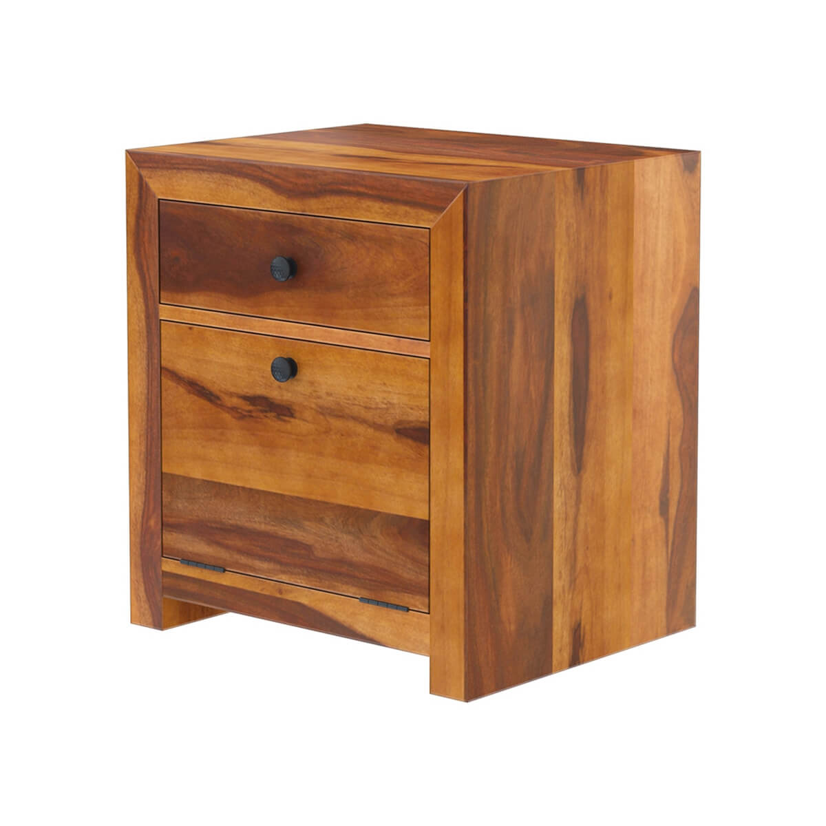 Texas Solid Wood Nightstand with Drawer