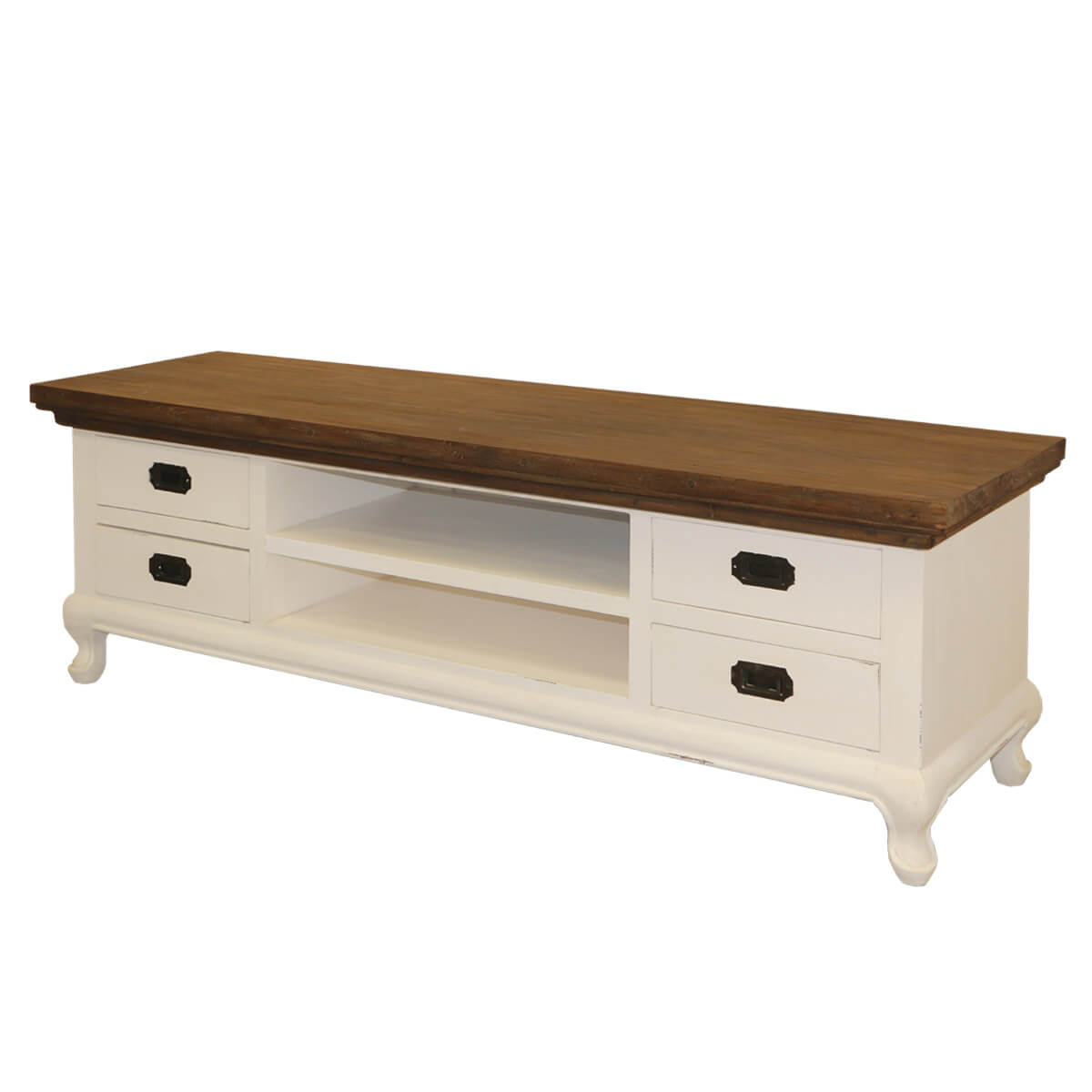 Wexford French Country Real Solid Wood TV Stand Media Console