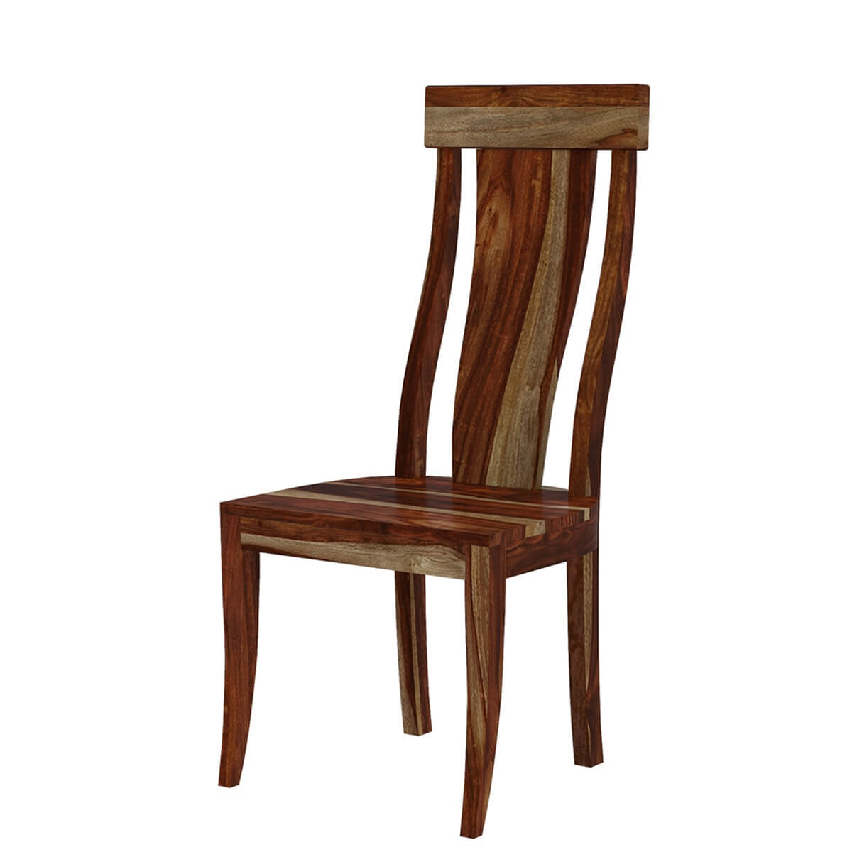 Bedford Handcrafted Single Slat Back Solid Wood Dining Chair