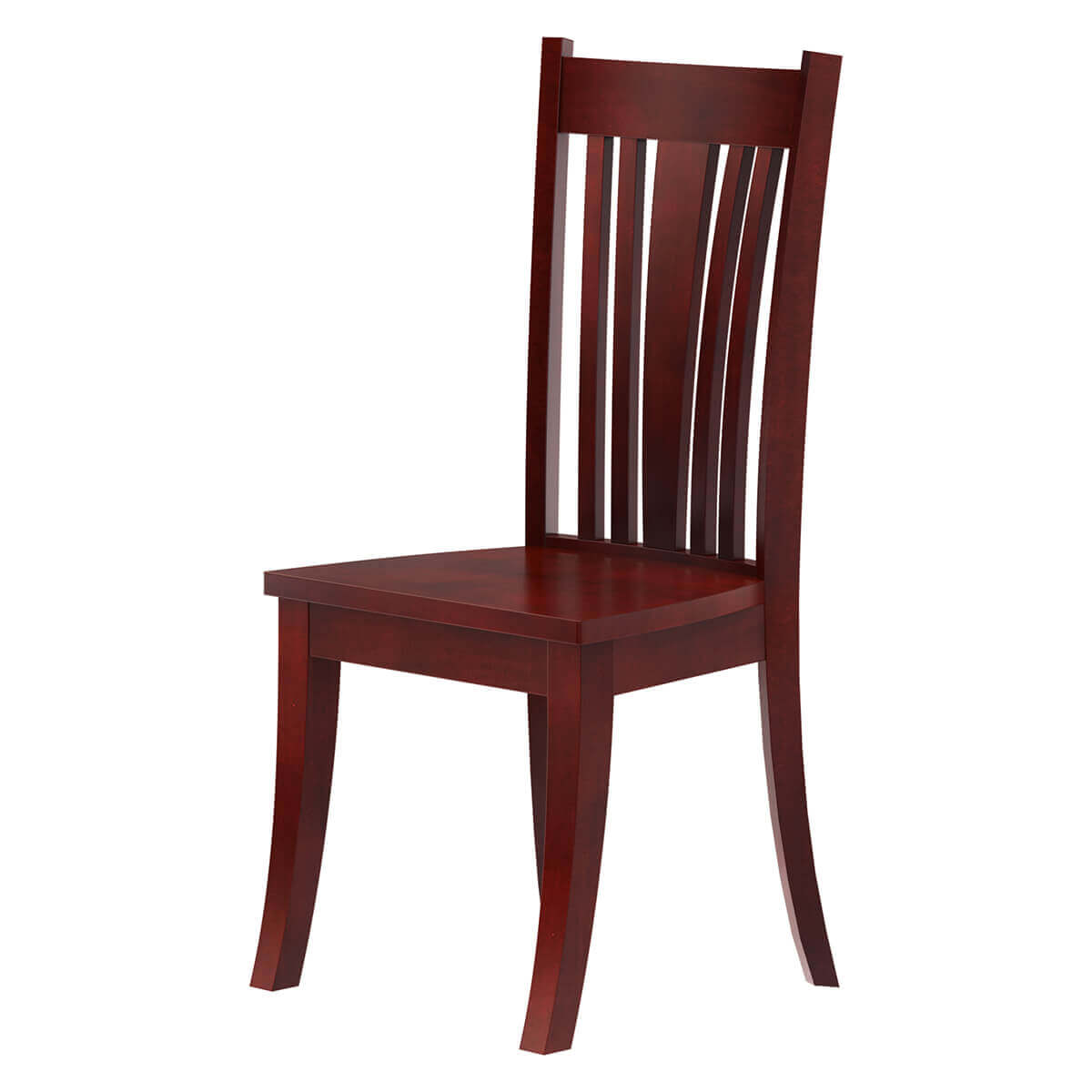 Barryton Solid Mahogany Wood Wing Back Dining Chair