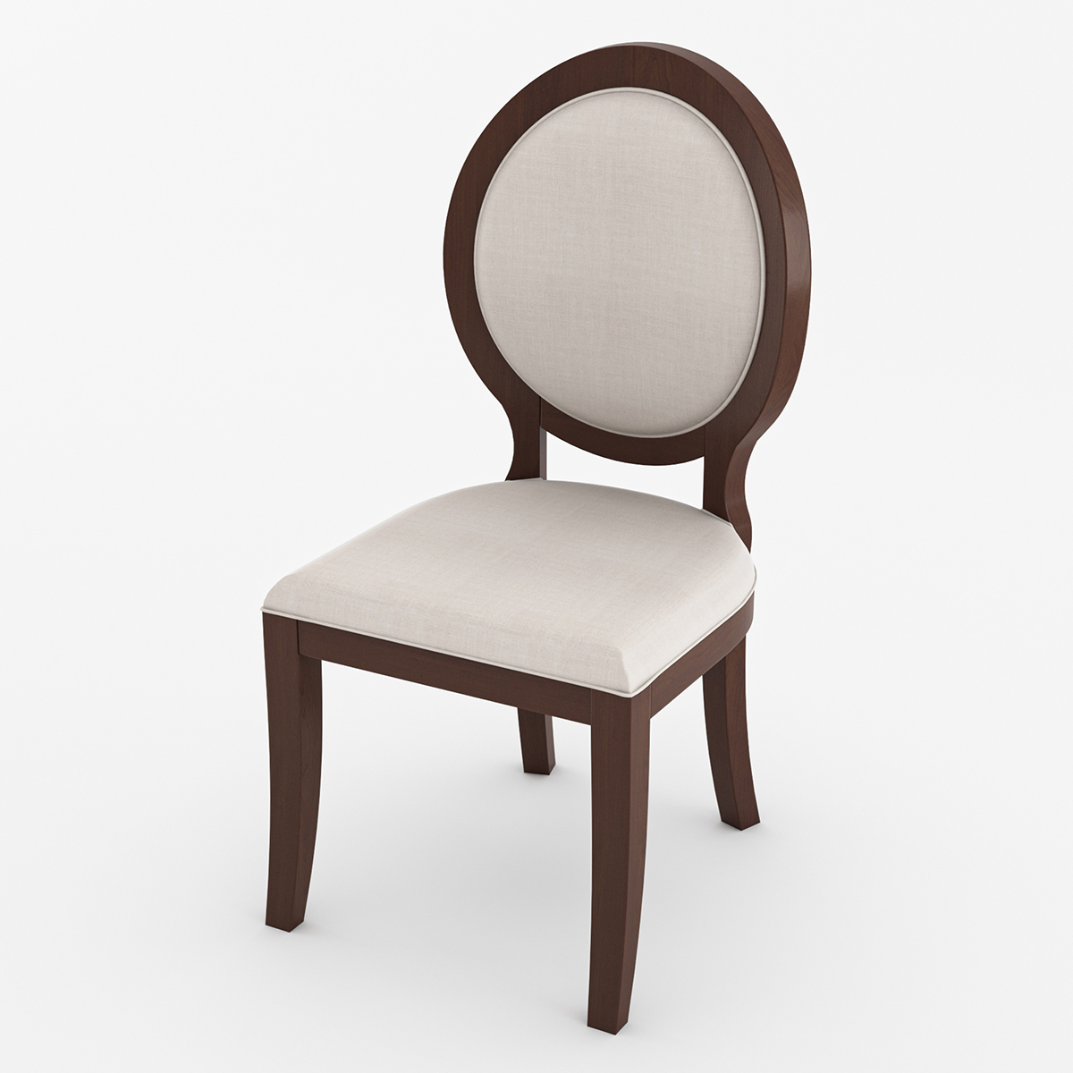 Aripeka Solid Wood Upholstery Dining Chair