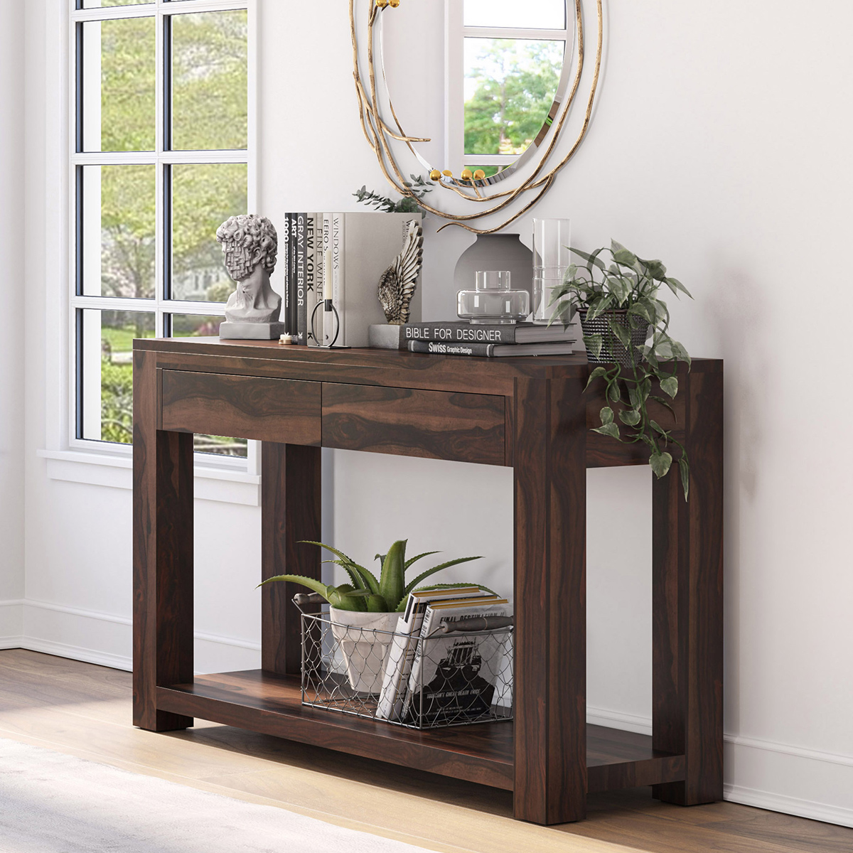 Glencoe Console Table With Storage