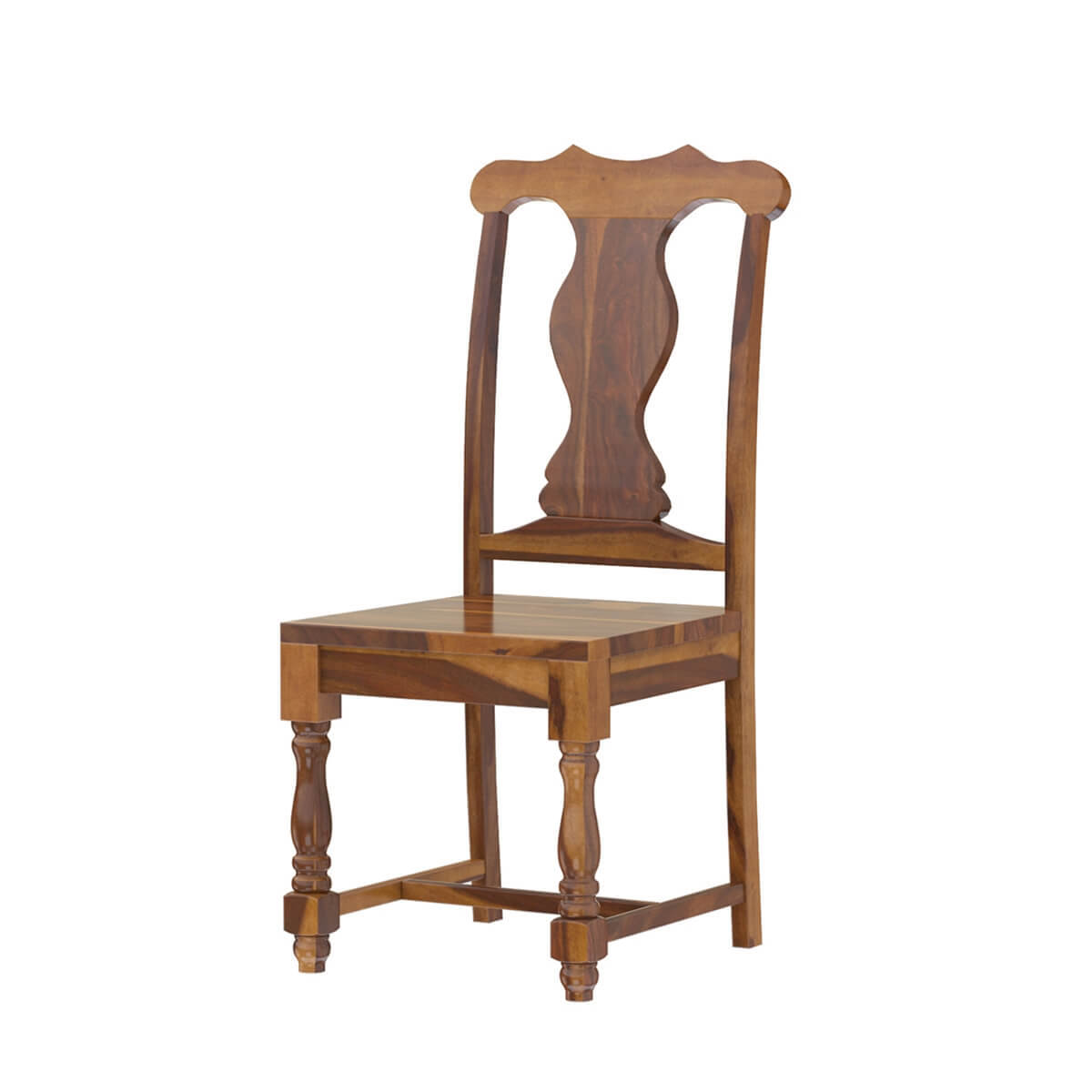 Oroville Rustic Solid Wood Dining Chair