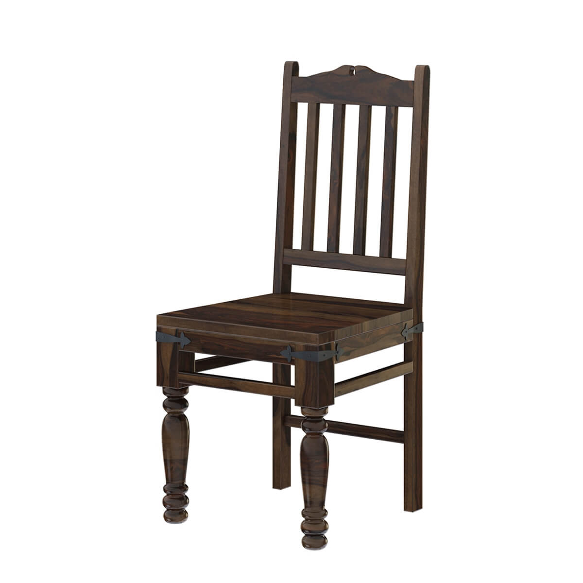 Oklahoma Farmhouse Traditional Rosewood Dining Chair