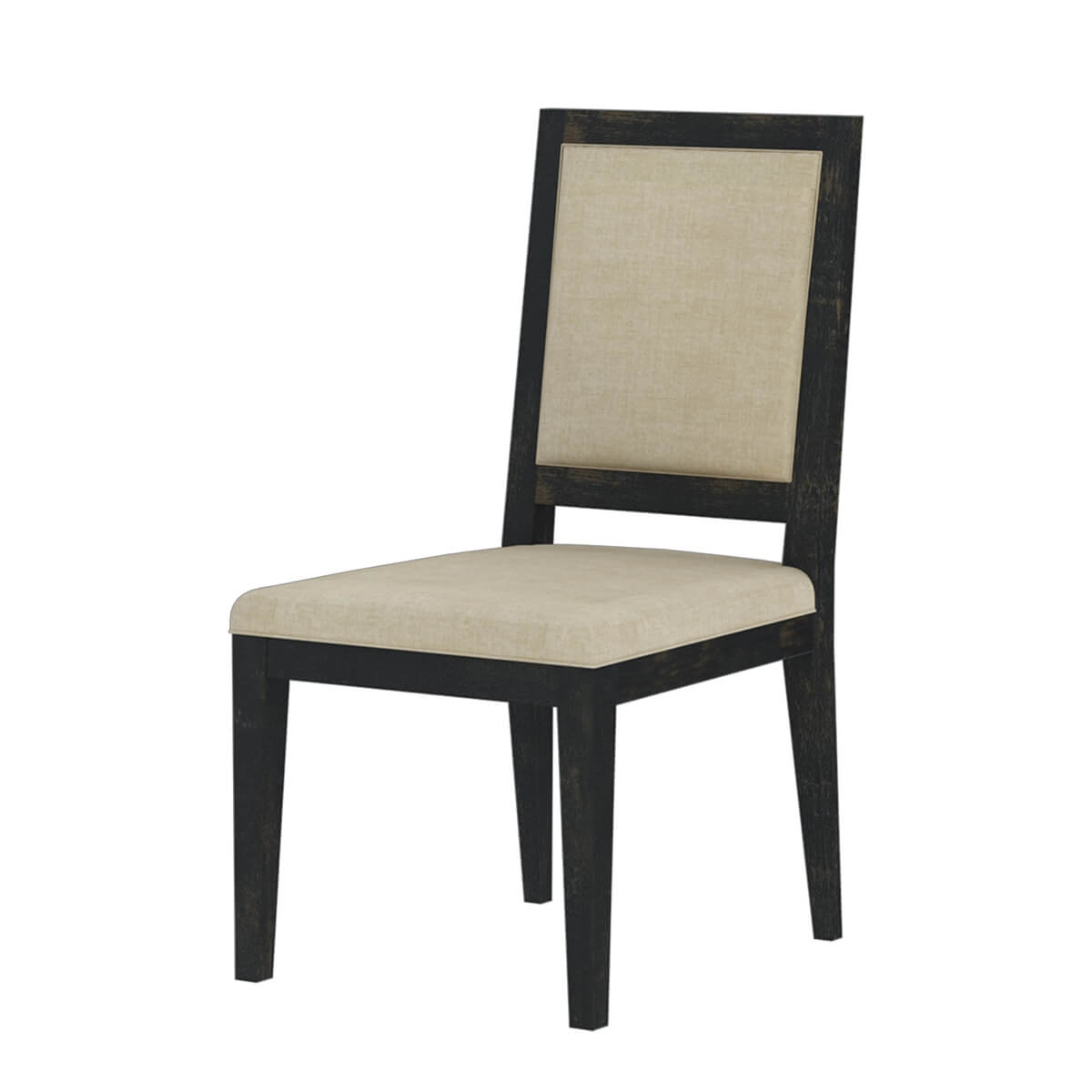 Abingdon Rustic Solid Wood Upholstered Dining Chair