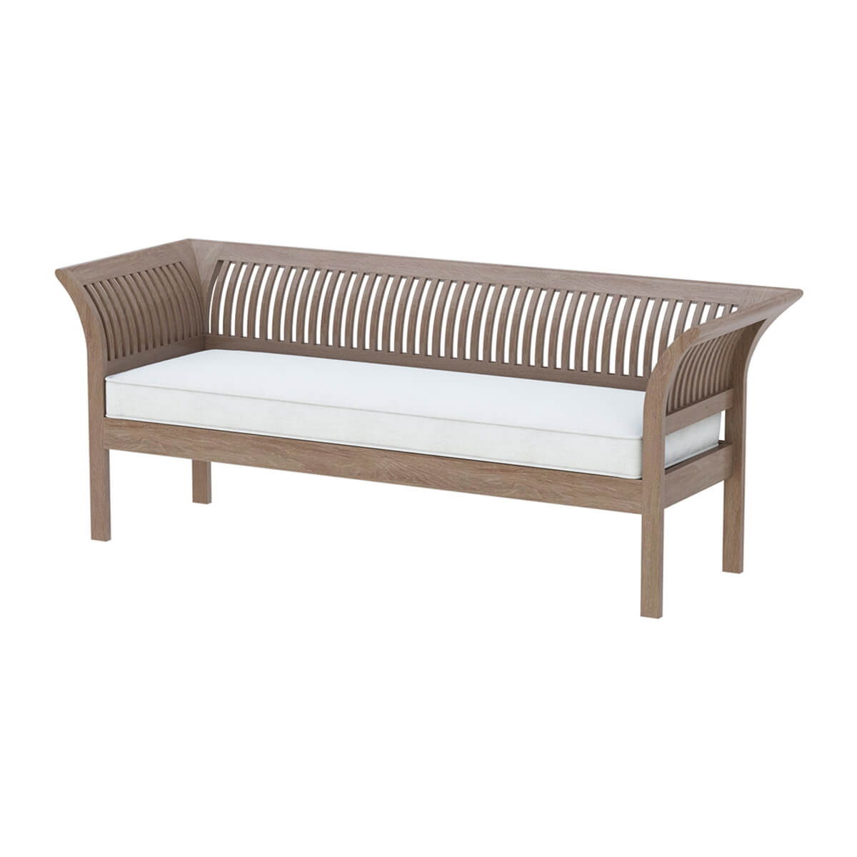 Loxton Teak Wood Outdoor 3 Seater Sofa