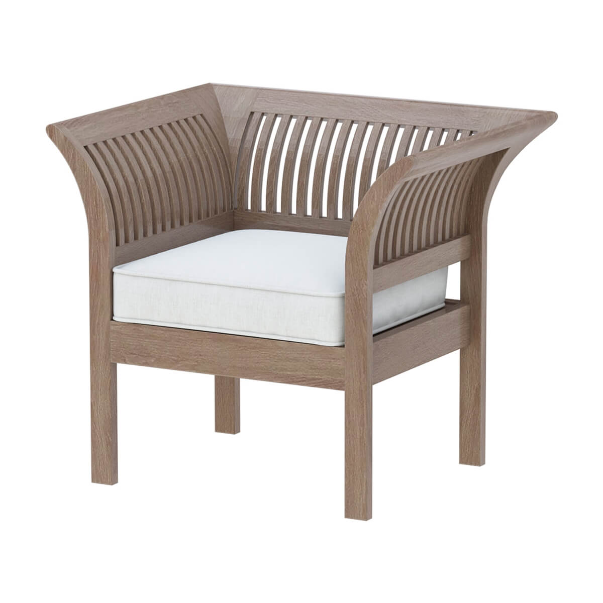 Loxton Teak Wood Outdoor Single Sofa