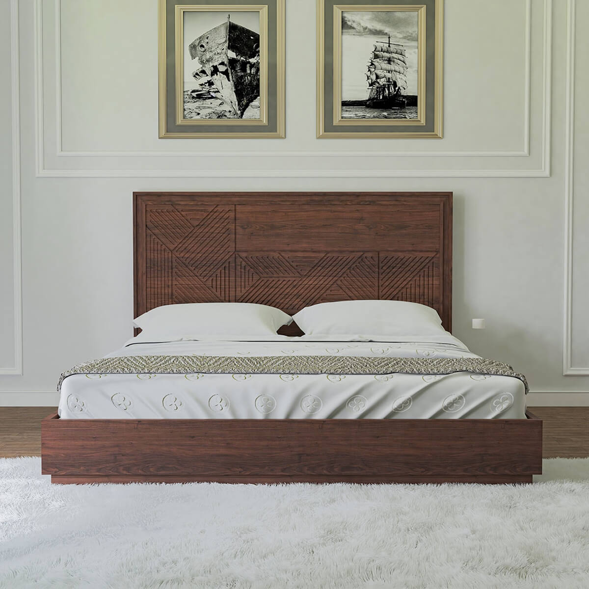 Madsen Platform Bed Frame Queen
