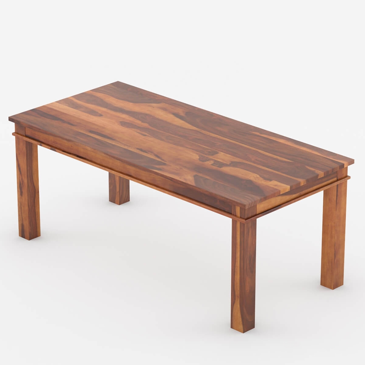 Seward Rustic Solid Wood Dining Table