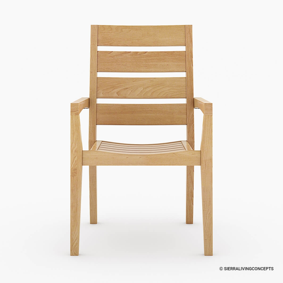 Hamburg Teak Outdoor Dining Armchair