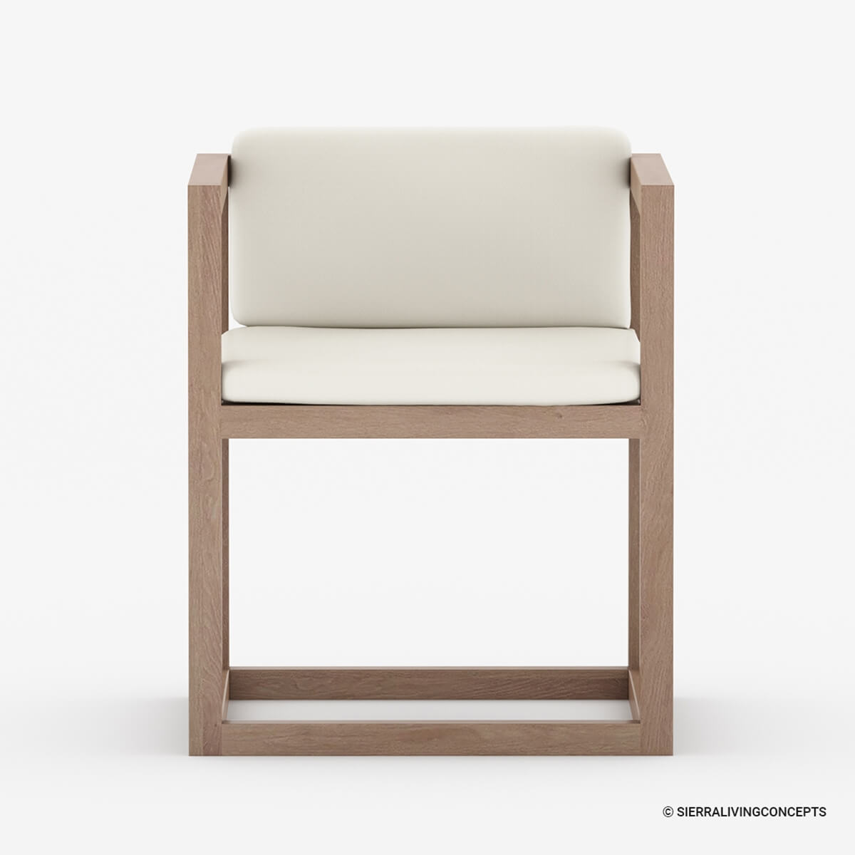 Lynton Teak Outdoor Dining Chair with Cushion