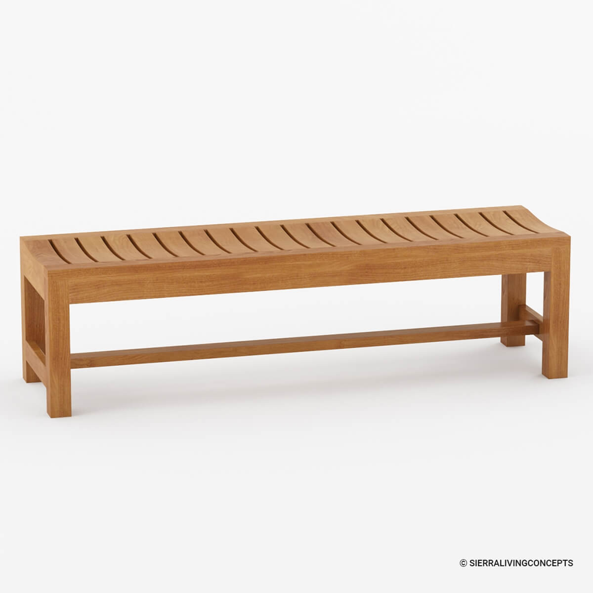 Margate Teak Outdoor Dining Bench