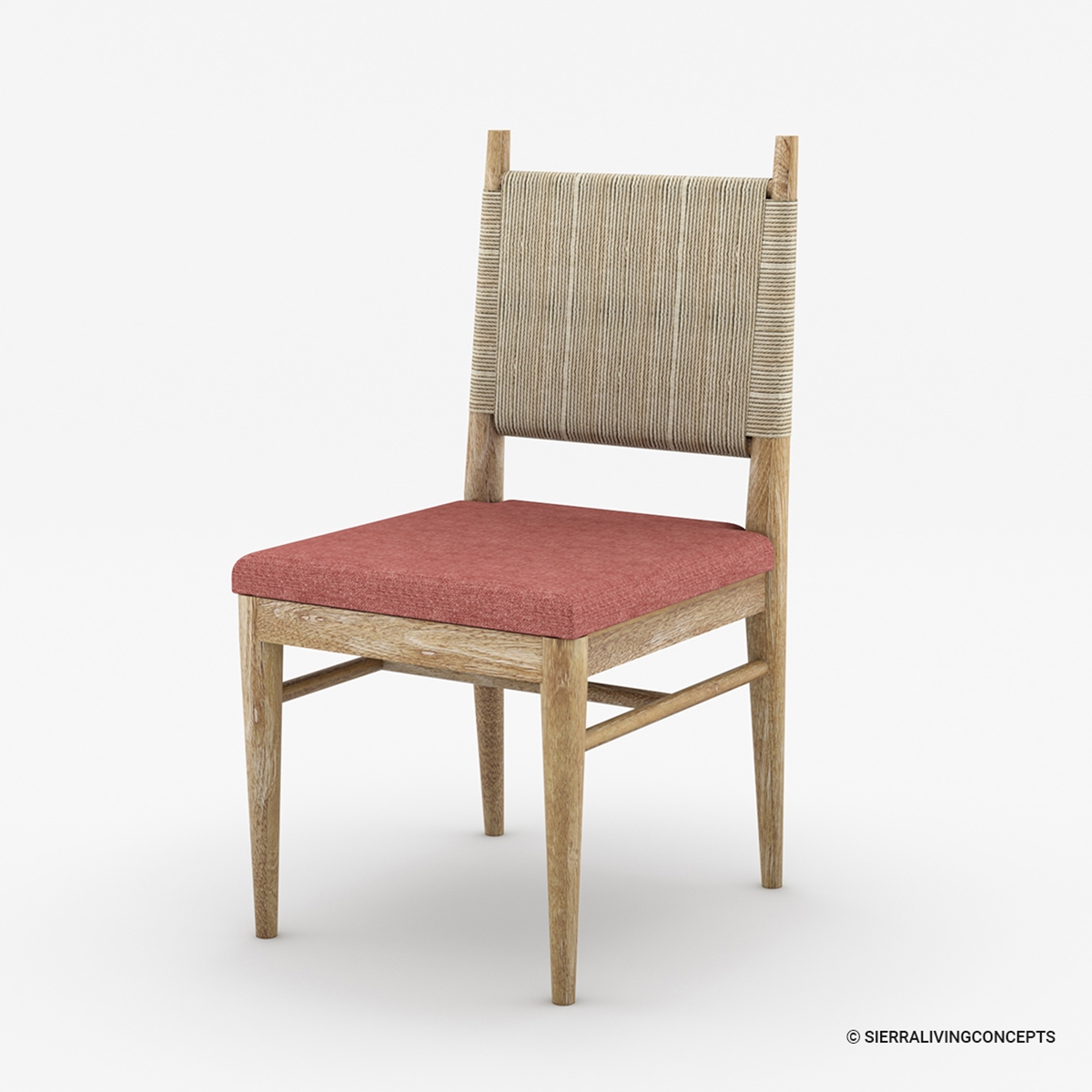 Bolsward Rustic Solid Wood Handcrafted Dining Chair