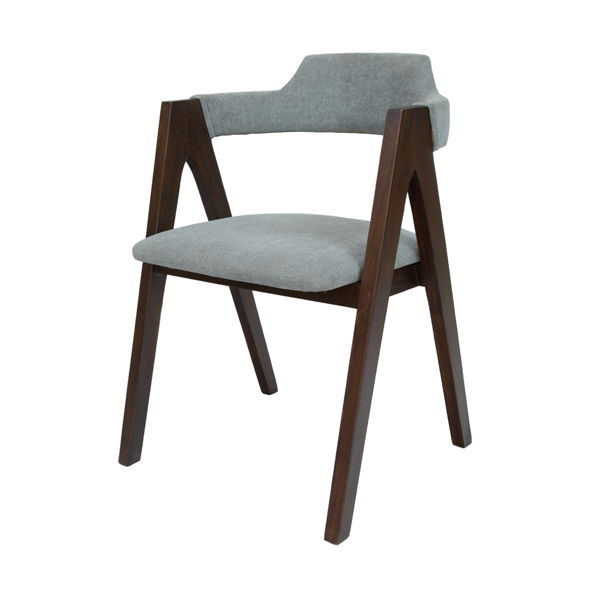 Danish Mid-Century Modern Upholstered Dining Chair