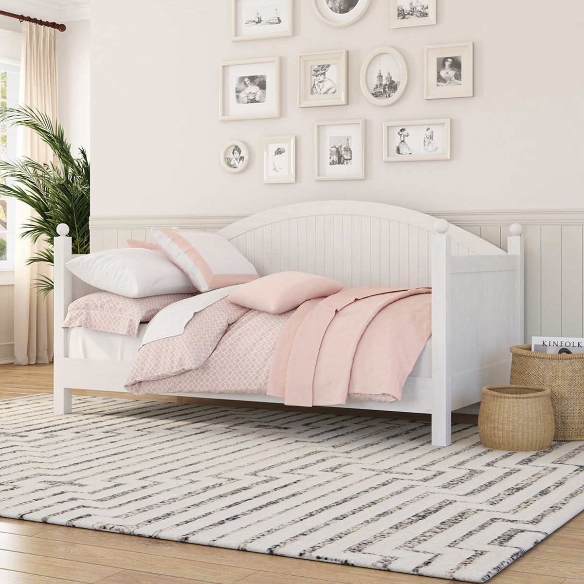 Monterrey Modern White Twin Xl Daybed