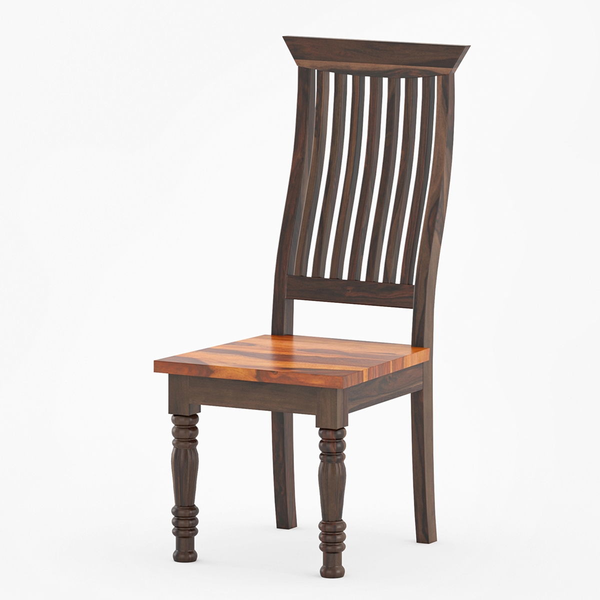Minneapolis Farmhouse Solid Wood Slatted Back Dining Chair