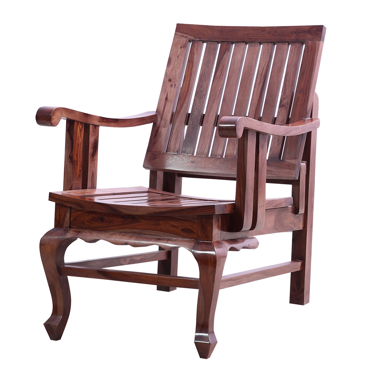 Telluride Rustic Solid Wood Traditional Armchair
