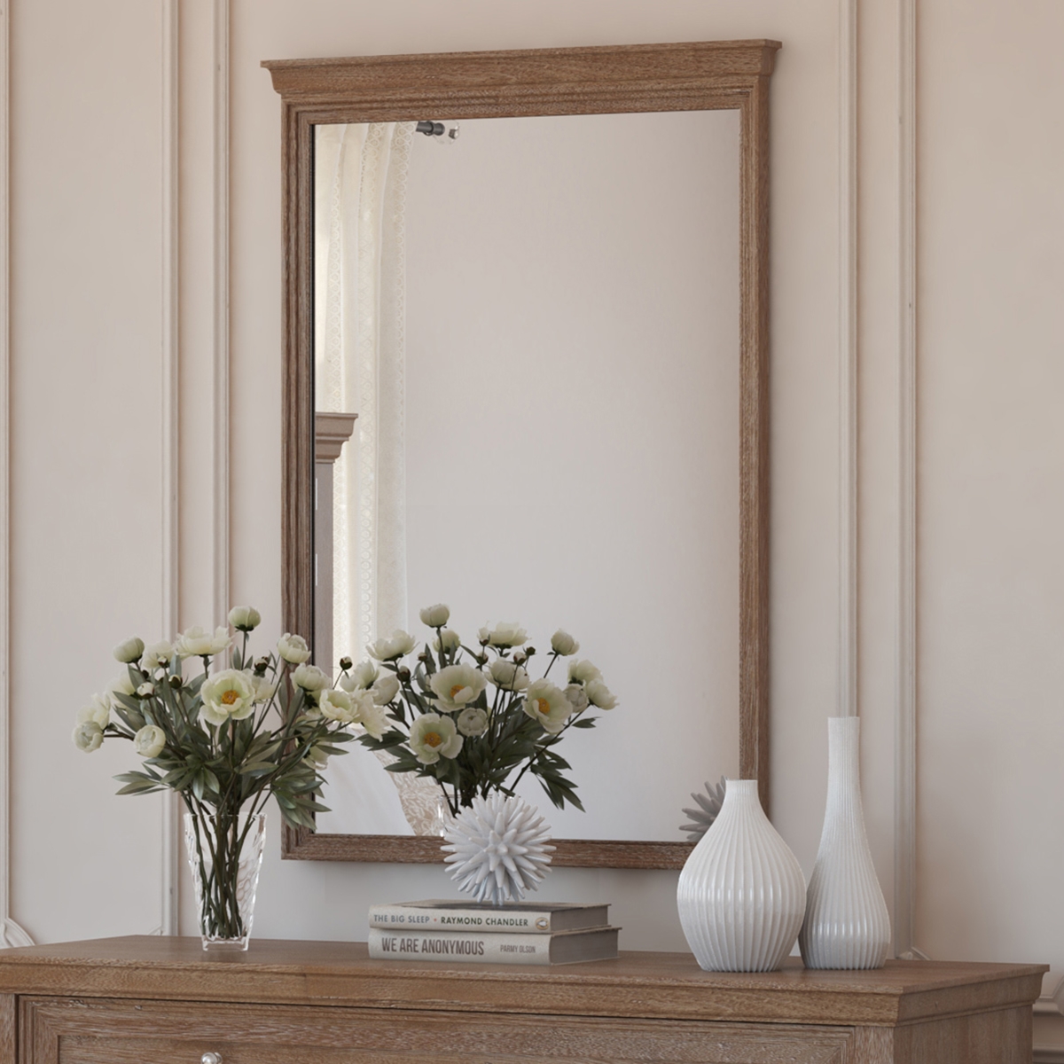 Shrewsbury Rustic Solid Wood Handcrafted Mirror Frame