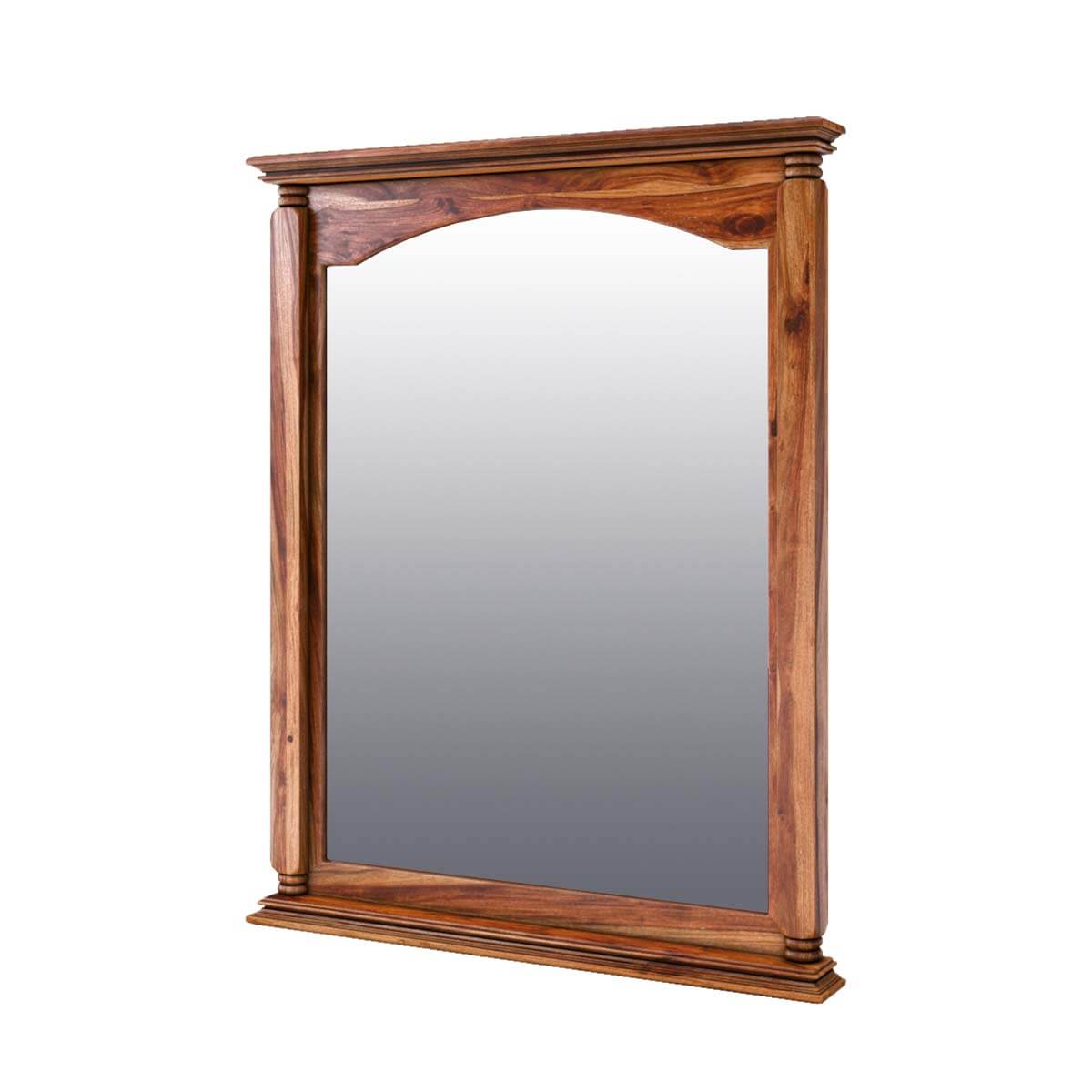Livingston Solid Wood Rustic Mirror Frame