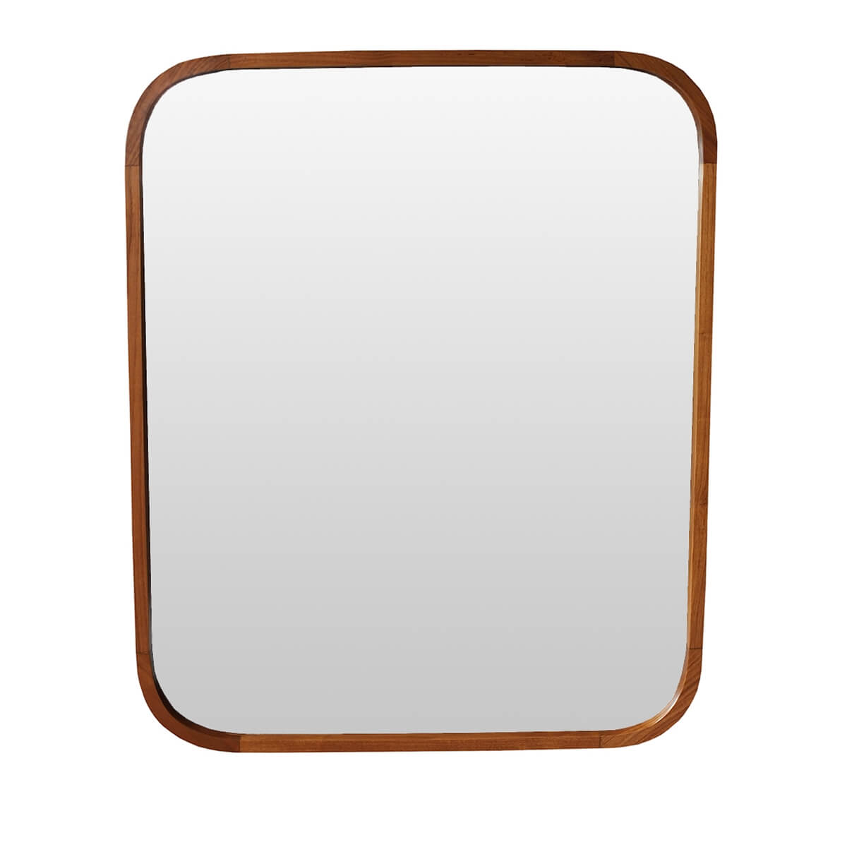 Rustic Solid Wood Rectangle Mirror Frame