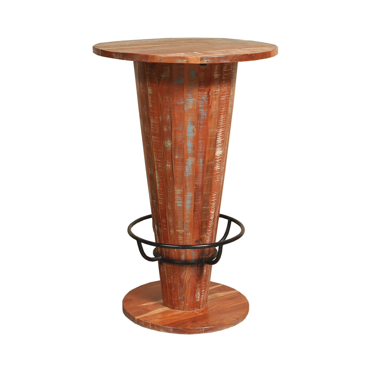 Cabazon Reclaimed Wood Standing Bar Table