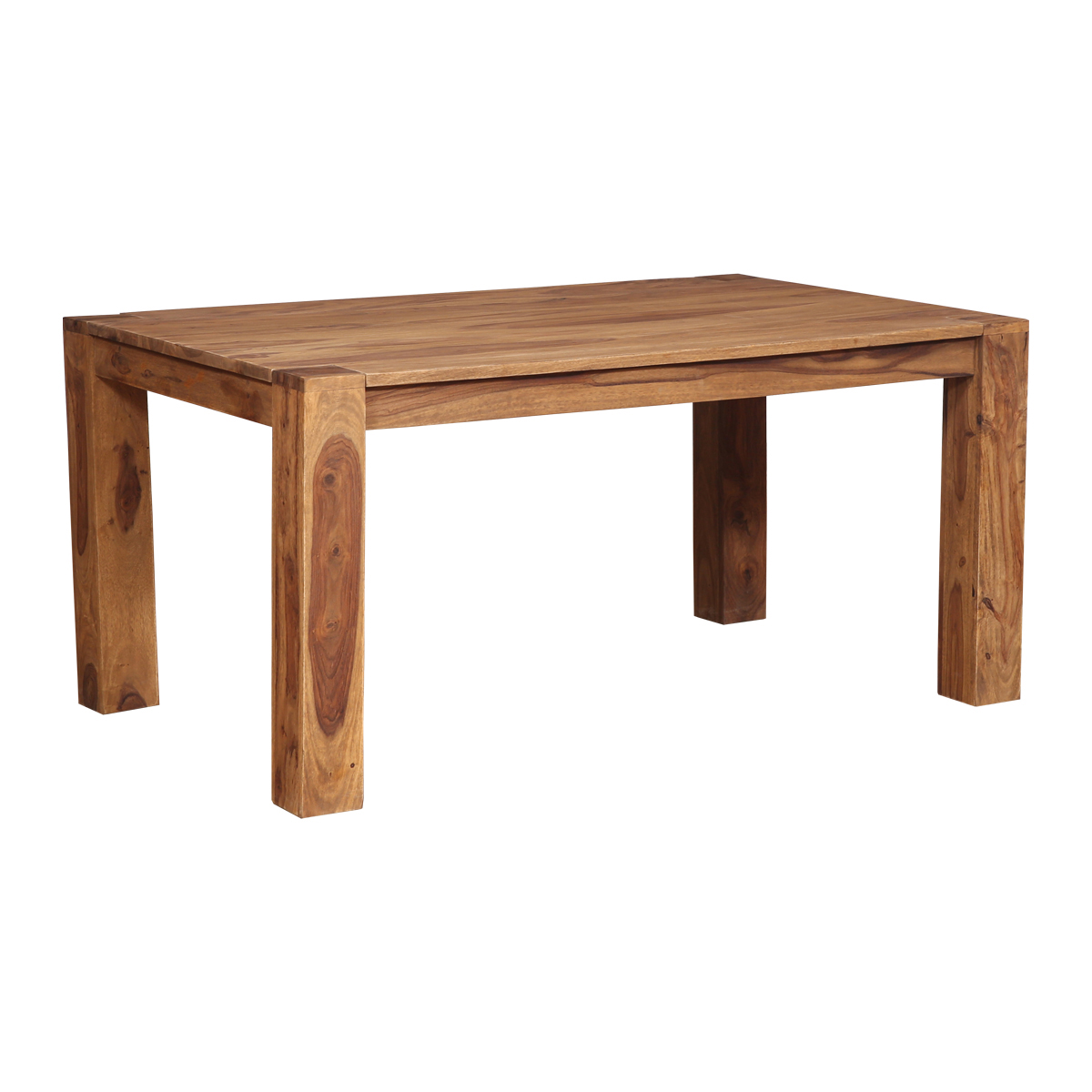 Verdi Contemporary Style Rustic Solid Wood Rectangle Dining Table