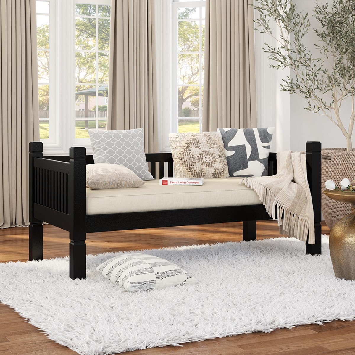 Montreux Black Twin Daybed