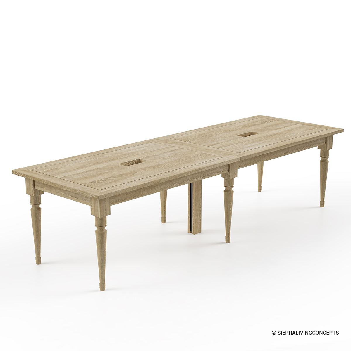 Globe Solid Wood Large Conference Room Table