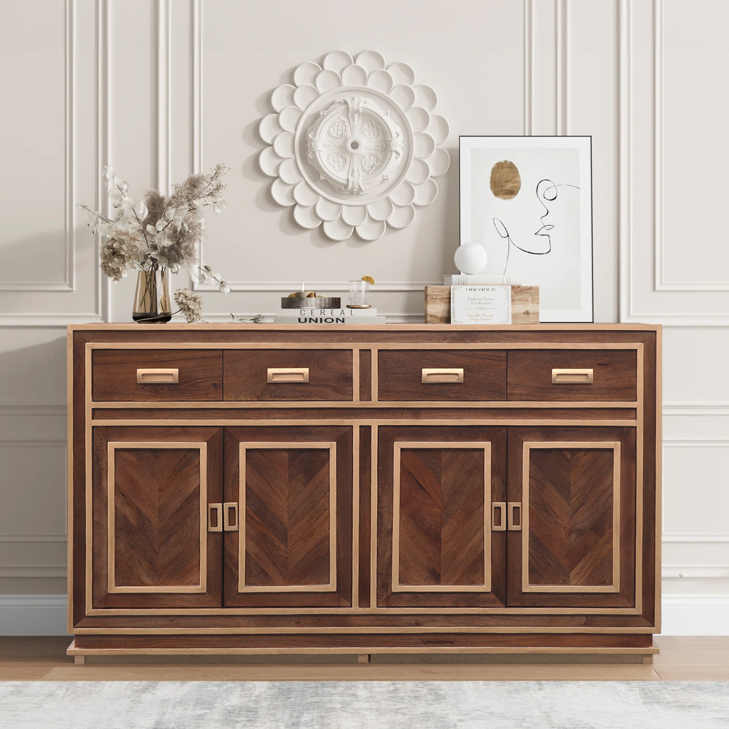 Tuskegee Long Sideboard with Drawers
