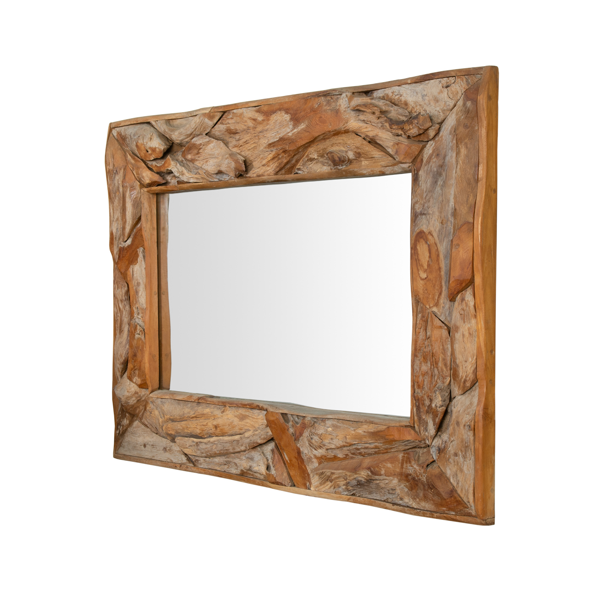Longmont Antique Rectangular Wall Mirror