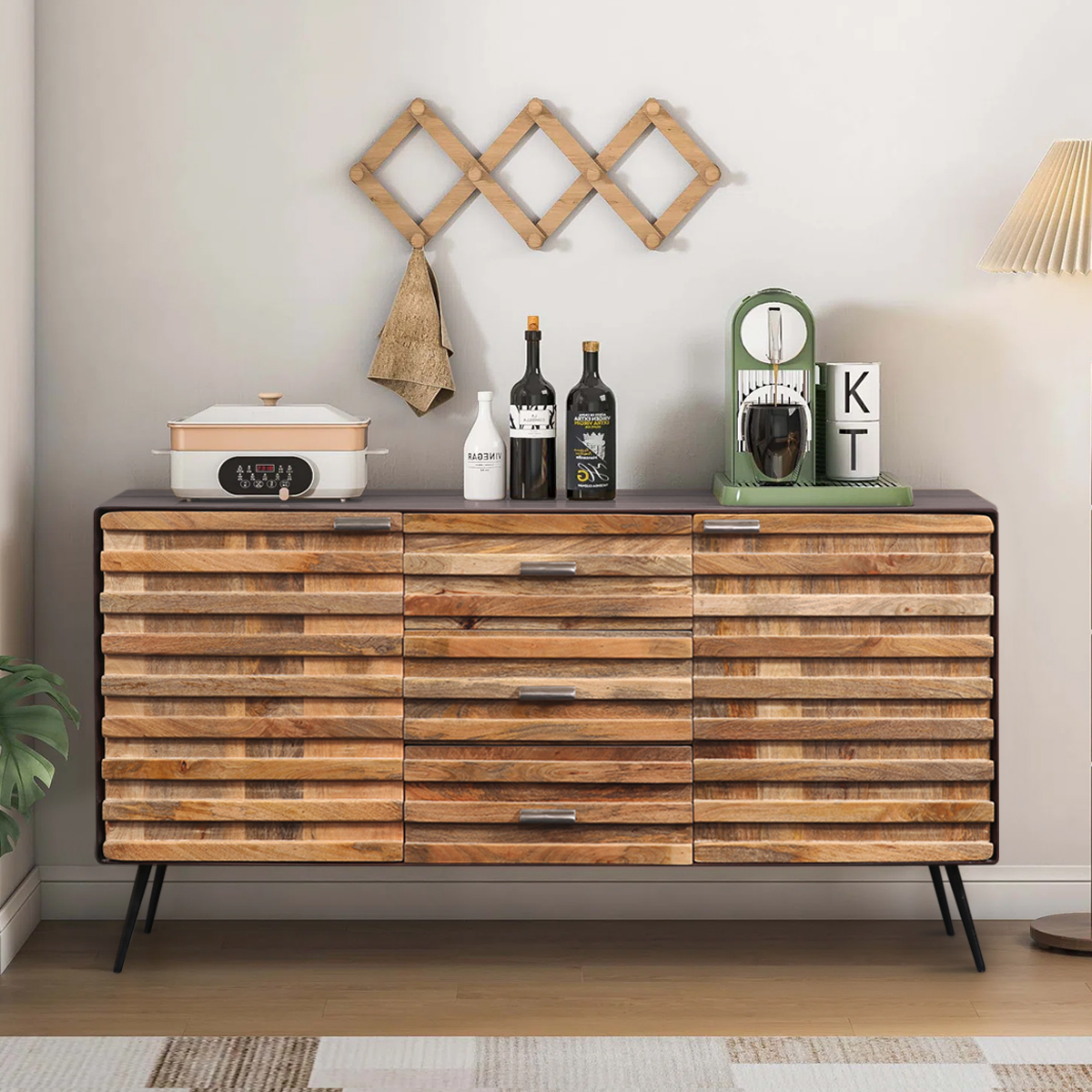 Saticoy Rustic Sideboard with Drawers