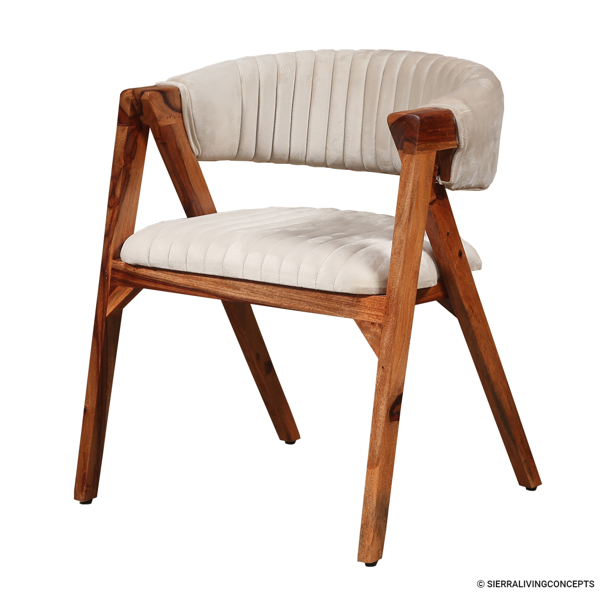 Milwaukee Arched Upholstered Velvet Accent Chair