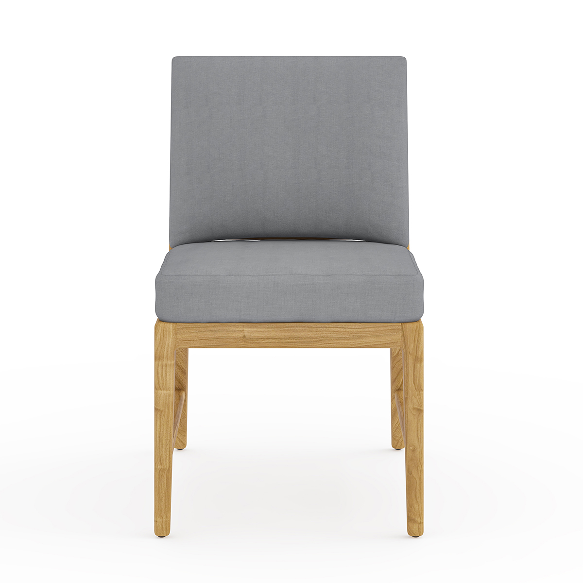 Merced Teak Outdoor Dining Chair with Cushion