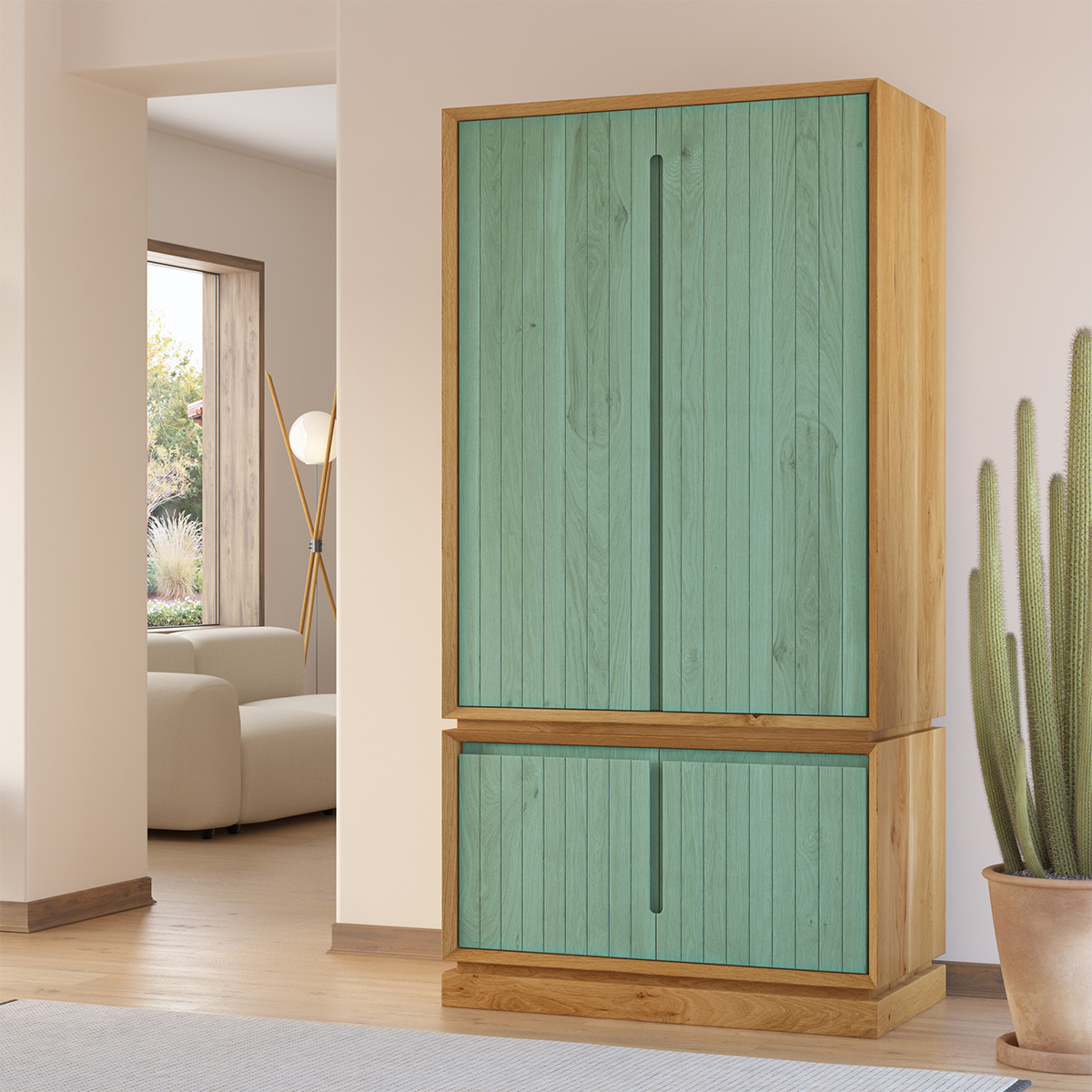 Manhattan Modern Armoire