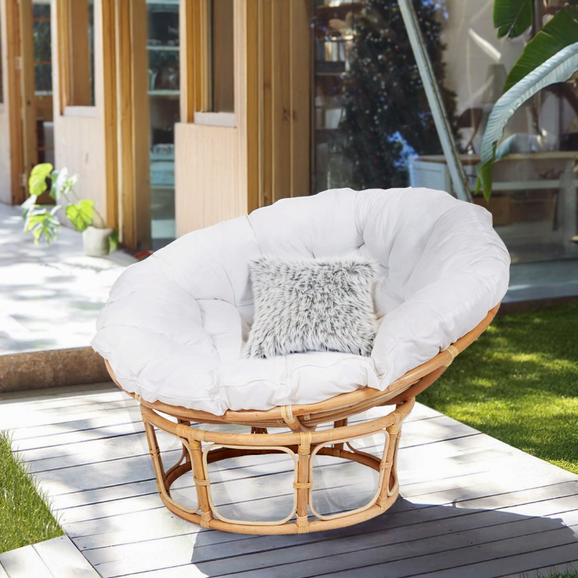 Paulsboro Outdoor Papasan Chair with Cushion