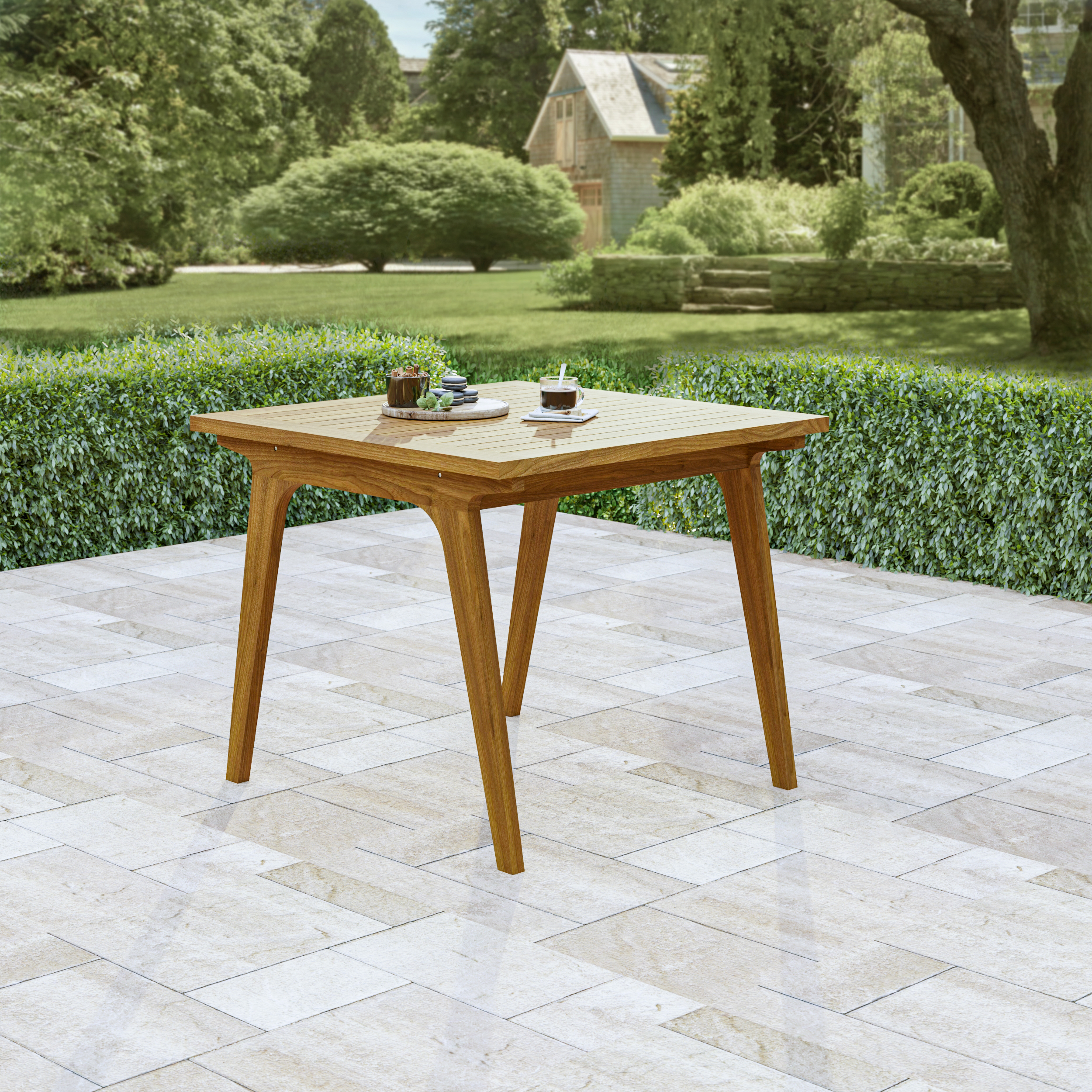 Lavenham Modern Outdoor Dining Table for 4