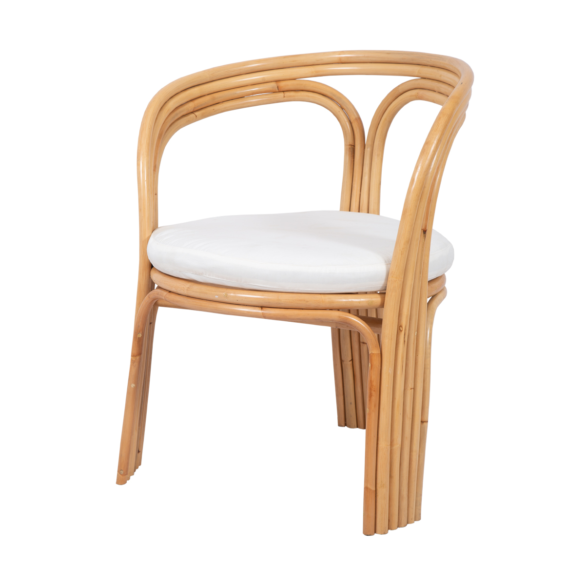 Braintree Natural Rattan Coastal Dining Chair