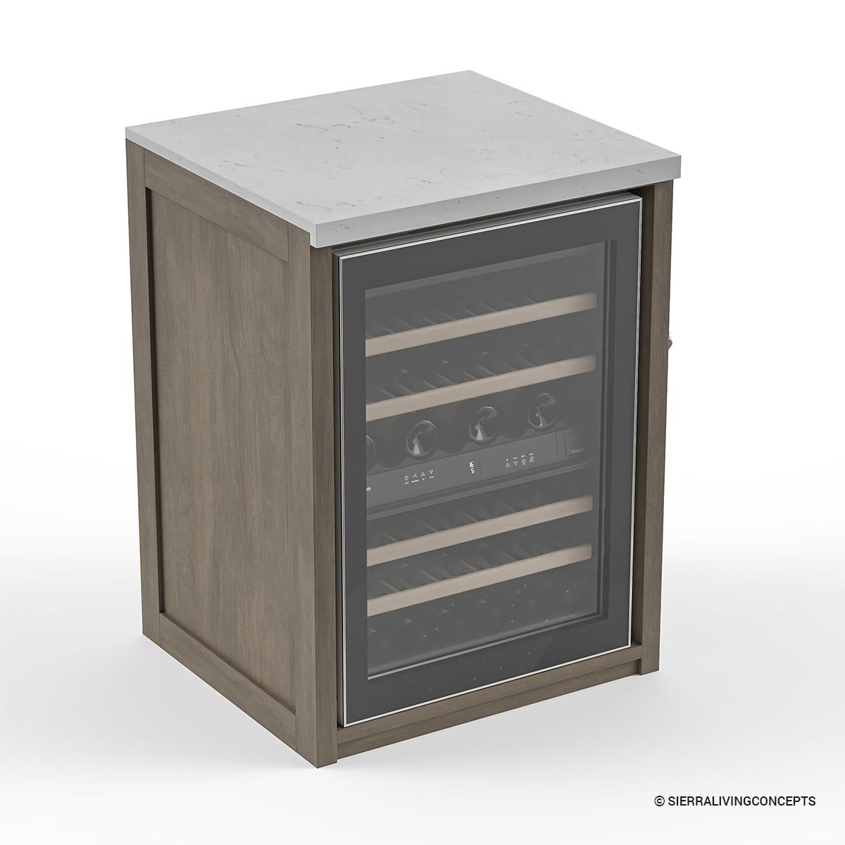 Whitby Outdoor Kitchen Cabinet with Fridge Space