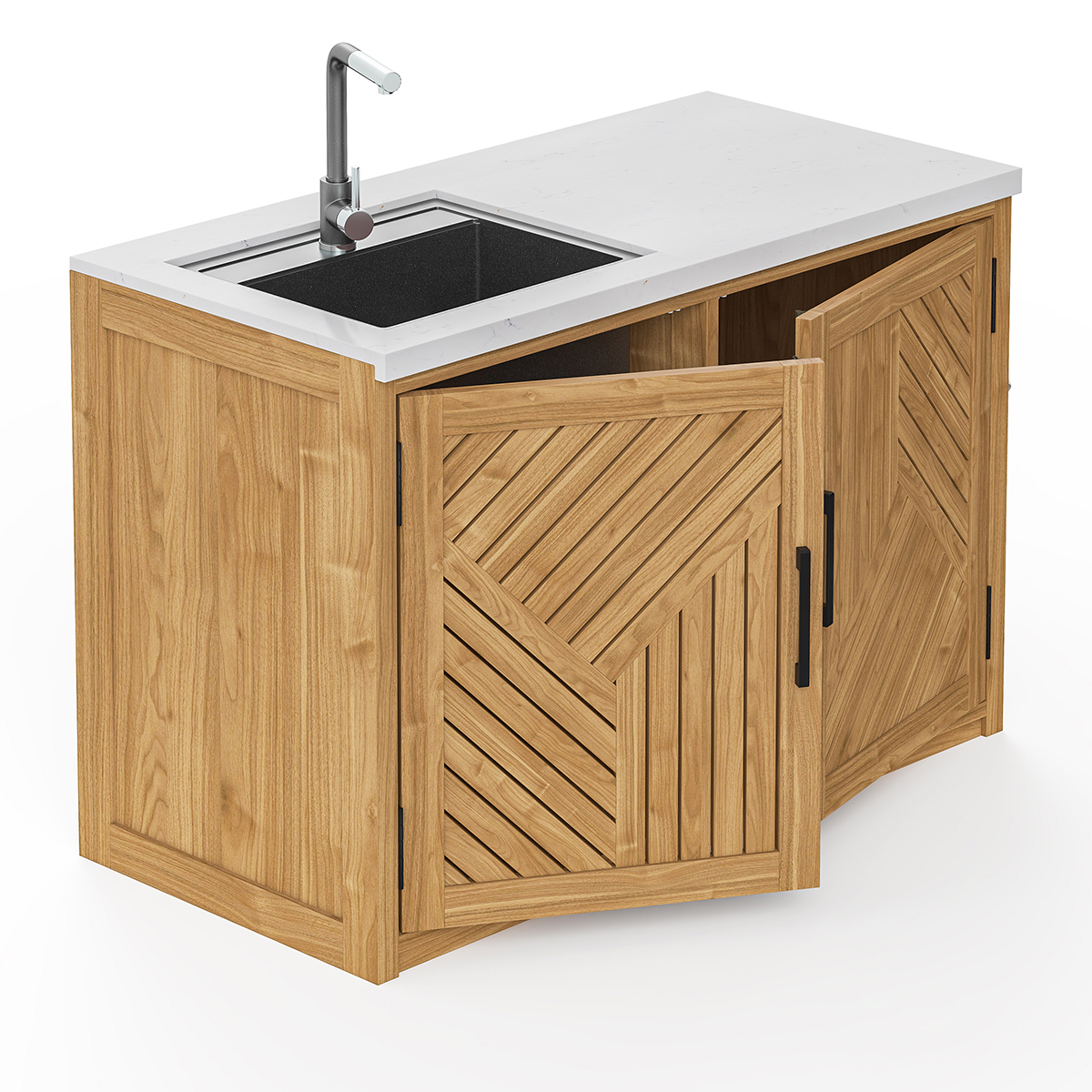 Matapedia Modular Outdoor Kitchen Sink Space Unit