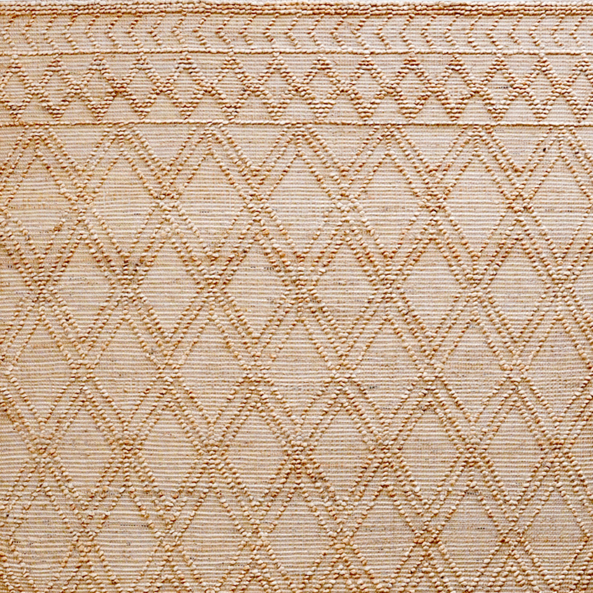 Falher Hand Woven Southwestern Braided Jute Rug