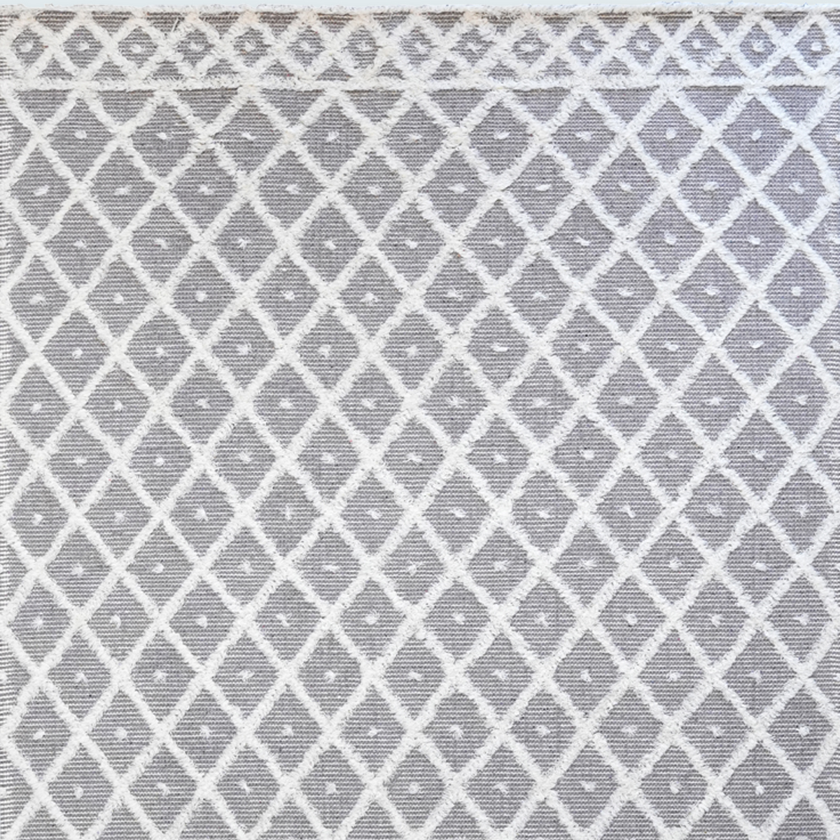 Taku Modern Handwoven Cotton Blend Living Room Rug
