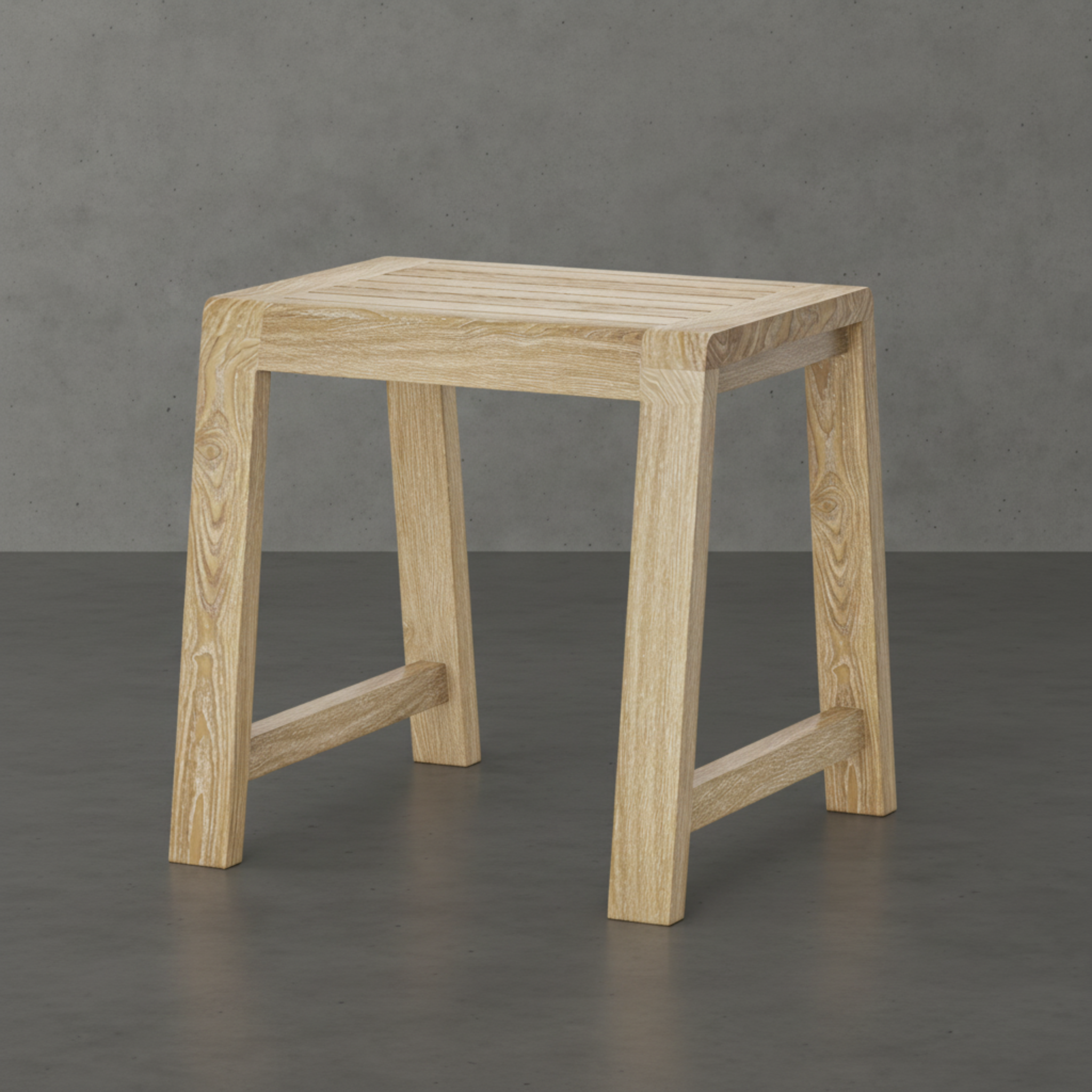 Savannah Teak Wood Outdoor Side Table
