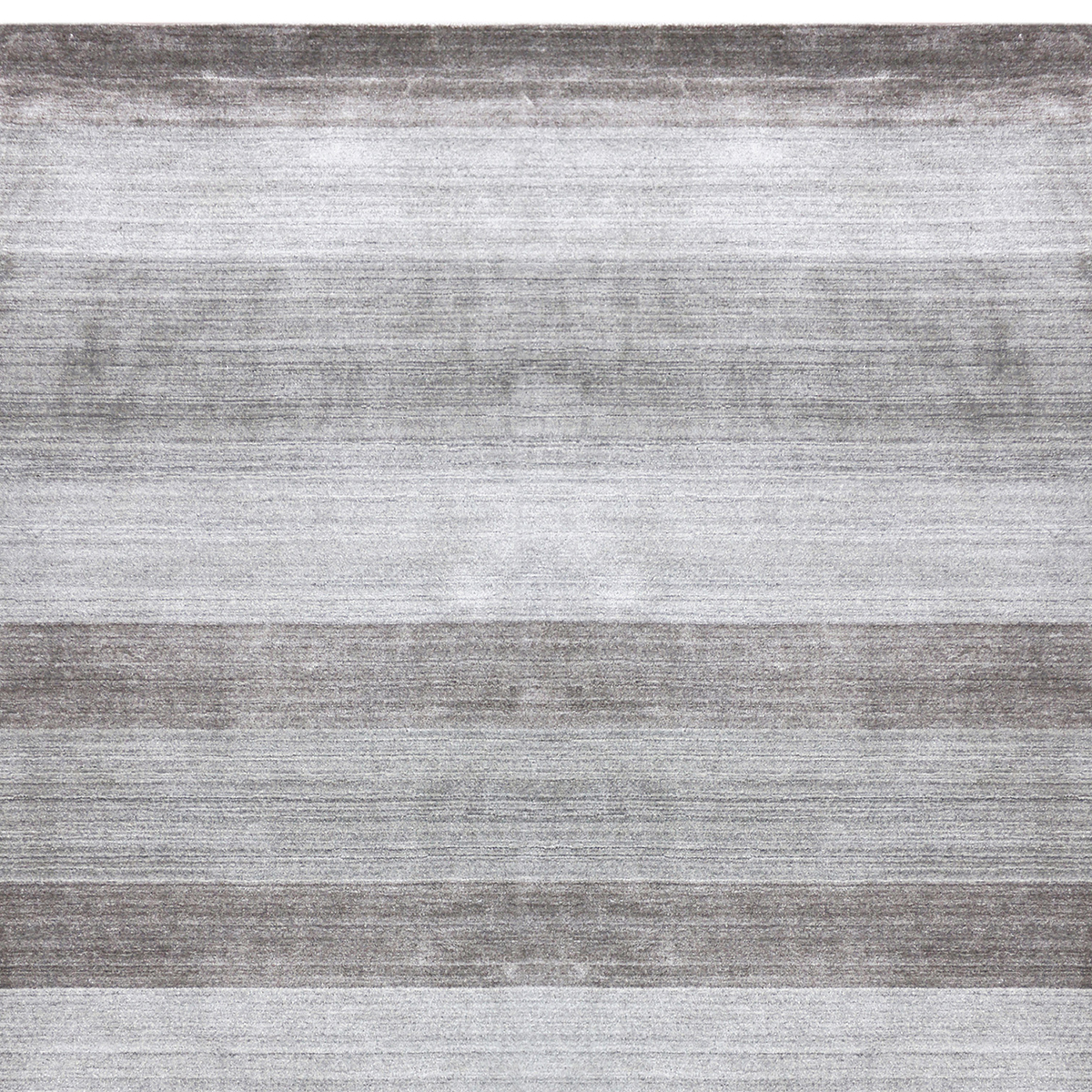 Welland Grey Wool & Viscose Blend Living Room Area Rug