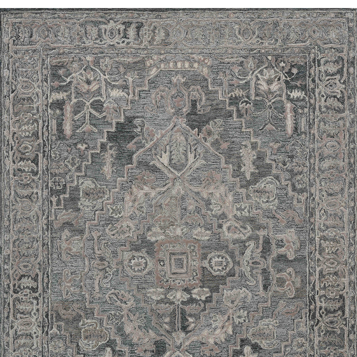 Willowdale Custom Size Hand Tufted Wool Area Rug